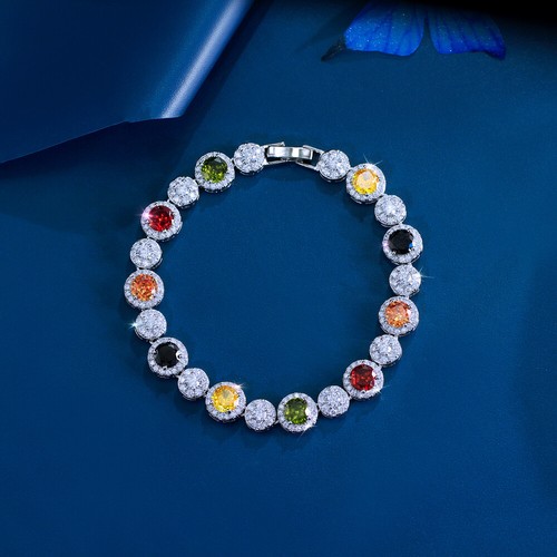 Bracciale donna catena tennis