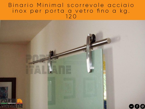 Binario minimal scorrevole - binario,