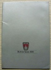 Brochure vendita auto rover - vendita,