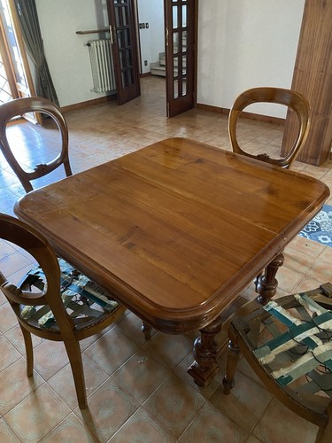 Tavolo legno antico - in,