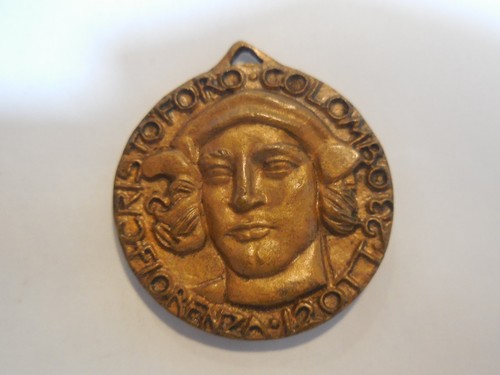 Medaglia cristoforo colombo - cristoforo,