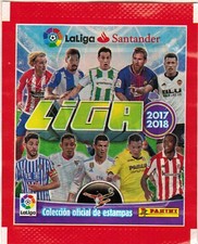 Confezione Adesivi Calciatori Italia 2017-18 Panini La Liga Santander