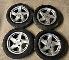  CERCHI IN LEGA 14" AIXAM CITY ROADLINE IMPULSION VISION COMPLETI DI GOMME 80%