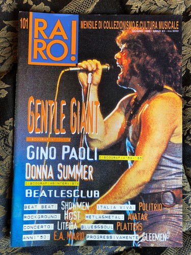 Raro 101 magazine - 101, about