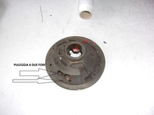 PULEGGIA ALBERO MOTORE FIAT 126 500 GIARDINIERA ORIGINALE FIAT 4078211 2 BUCHI