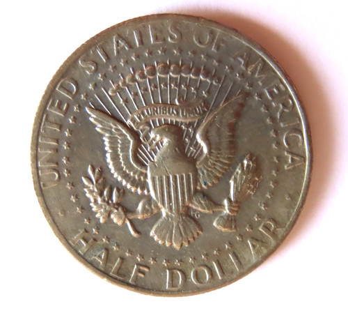 Mezzo dollaro 1972 - , kennedy