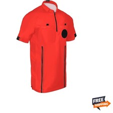 Divisa arbitro calcio professionale uomo.