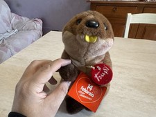 Peluche Trudi castoro speciale