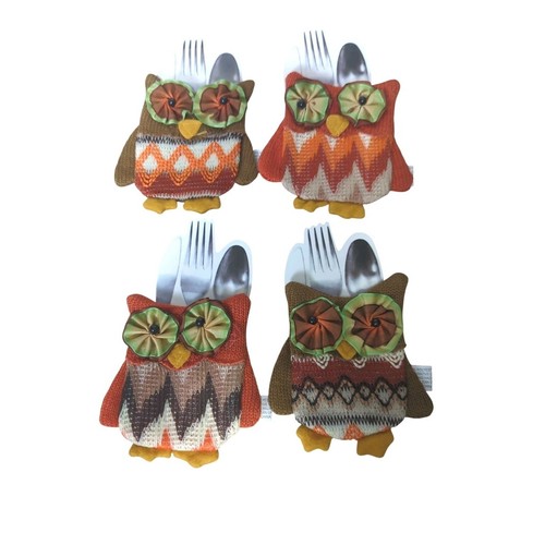 Gufo porta argenteria set - argenteria,