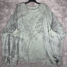 Maglia top caftano seta