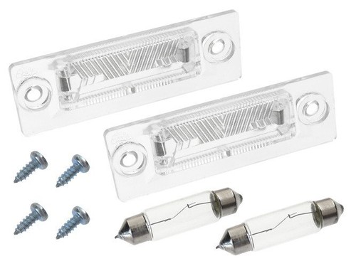 Luce targa posteriore per - 2x,