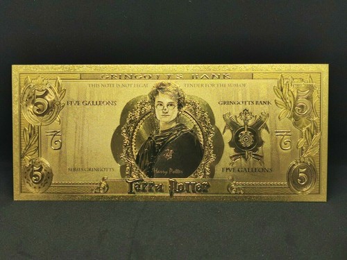 Banconota oro harry potter - oro,