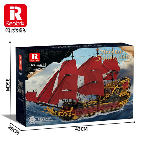 Reobrix 66049 nave pirata - reobrix,