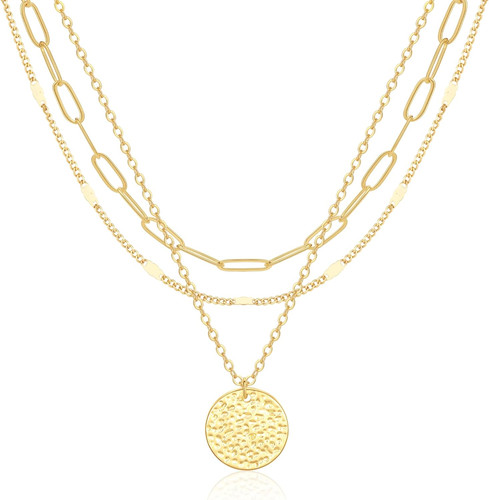 Collana oro strati per - collana,