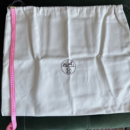 Hermes birkin dust bag - birkin, nuovo