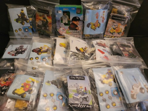 Lotto minifigure set - lotto, e