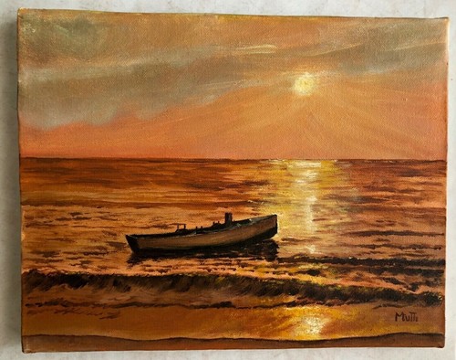 Quadro febb 1977 tramonto - quadro,