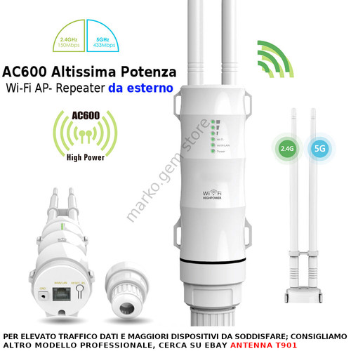 Amplificatore segnale wifi - amplificatore,