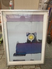 Elvio Becheroni Acrilico su tela 1970 "Continuità"