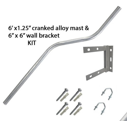 Kit fissaggio staffa - kit, 6'