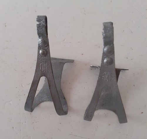 Coppia puntalini pedali bici