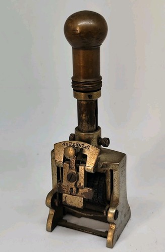 Vecchissimo numeratore - numeratore, da