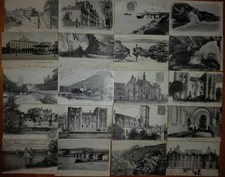 FRANCIA - 100 CARTOLINE ANTICHE SPEDITE PRIMA DEL 1910 - PICCOLO FORMATO