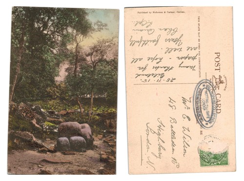 Vintage postcard popping - vintage,