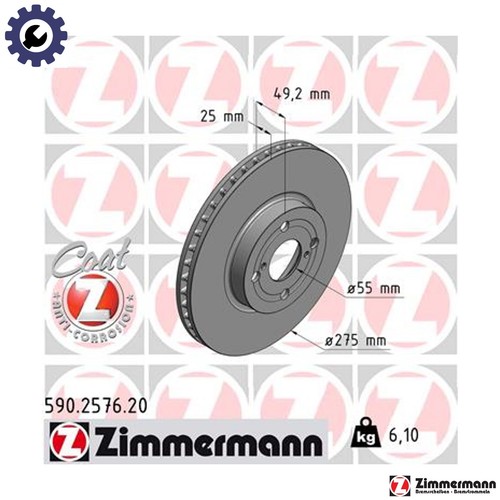 Disco freno 590 - 2x, 590.2576.20
