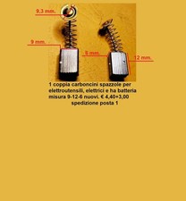 1 coppia carboncini spazzole x