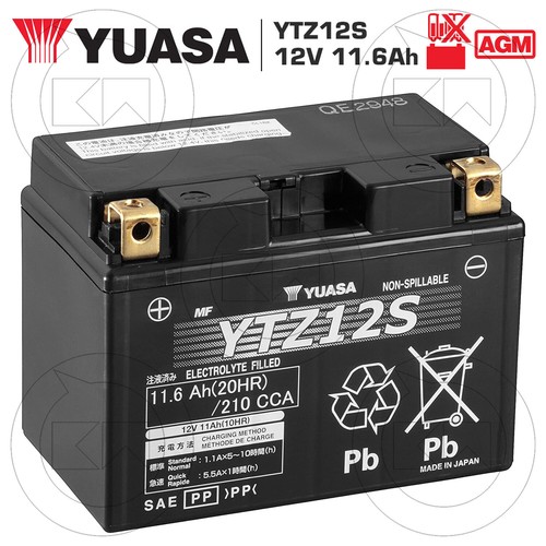 Batteria yuasa ytz12s 12v 11ah - batteria,