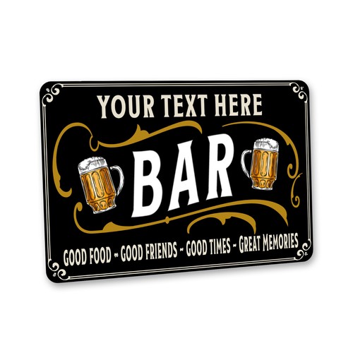 Insegna bar personalizzata - bar,