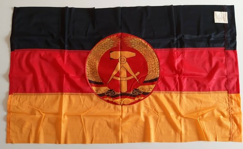 Bandiera ddr 1987 - bandiera, originale