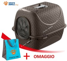 Lettiera Per Gatti Prive' - 2 COLORI - Box Antiodore Portatile Con Paletta Bama