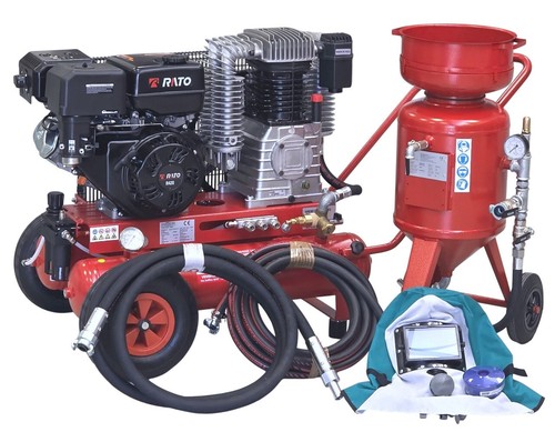 Kit professionale sabbiatrice - kit,