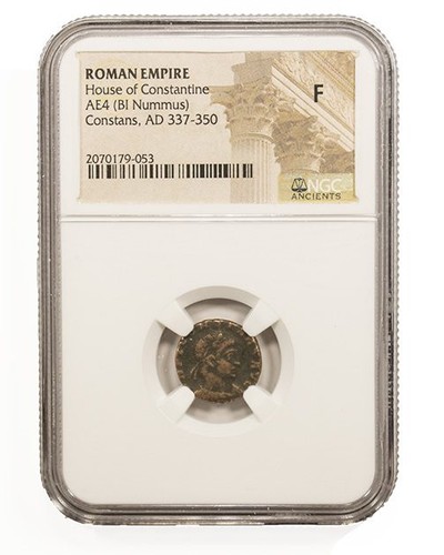 Moneta romana bronzo ae3 - romana, ae3;4