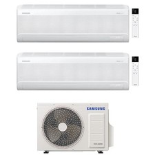 CONDIZIONATORE SAMSUNG DUAL SPLIT WINDFREE AVANT S2 9000+12000 BTU WIFI INVERTER