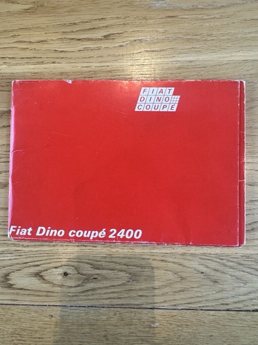 Brochure vendita fiat dino - vendita,