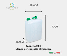 TANICA FUSTO LATTINA IN