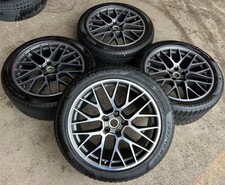 4 RUOTE INVERNALI ORIGINALI 20" ALLUMINIO PORSCHE MACAN I & II RS SPYDER CERCHI PIRELLI 