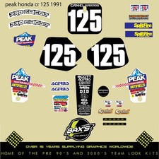 Kit Grafica Peak Honda Cr 125