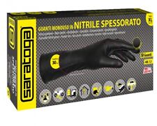 GUANTI MONOUSO NERI IN NITRILE