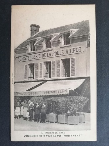 Cpa juziers rue - cpa,
