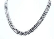 Collana uomo donna acciaio - collana,