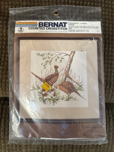 Kit punto croce vintage bernat - vintage,