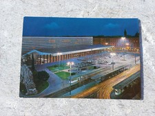 Cartolina ROMA DI NOTTE STAZIONE TERMINI - VG 1967 FG A Colori
