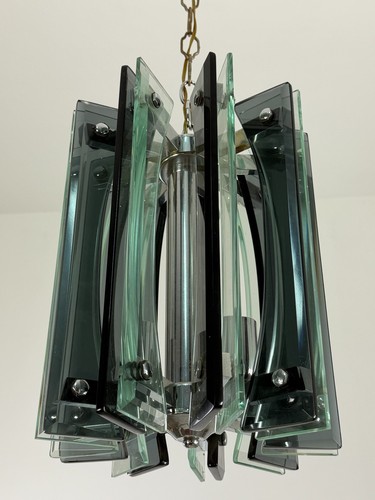 Lampadario luci veca vetro - lampadario,