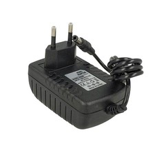 24V Trasformatore Alimentatore 24W 1A con Spina da Presa 220V a DC 24V Nero