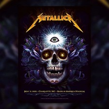 Poster Metallica Charlotte