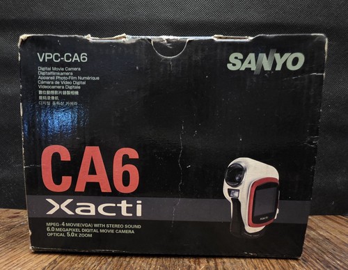 Sanyo xacti vpc ca6 fotocamera - xacti, vpc-ca6